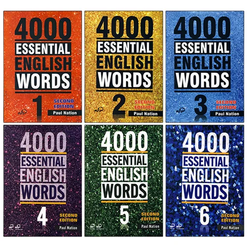 پکیج 6 جلدی کتابهای 4000 واژه ضروری انگلیسی ویرایش دوم