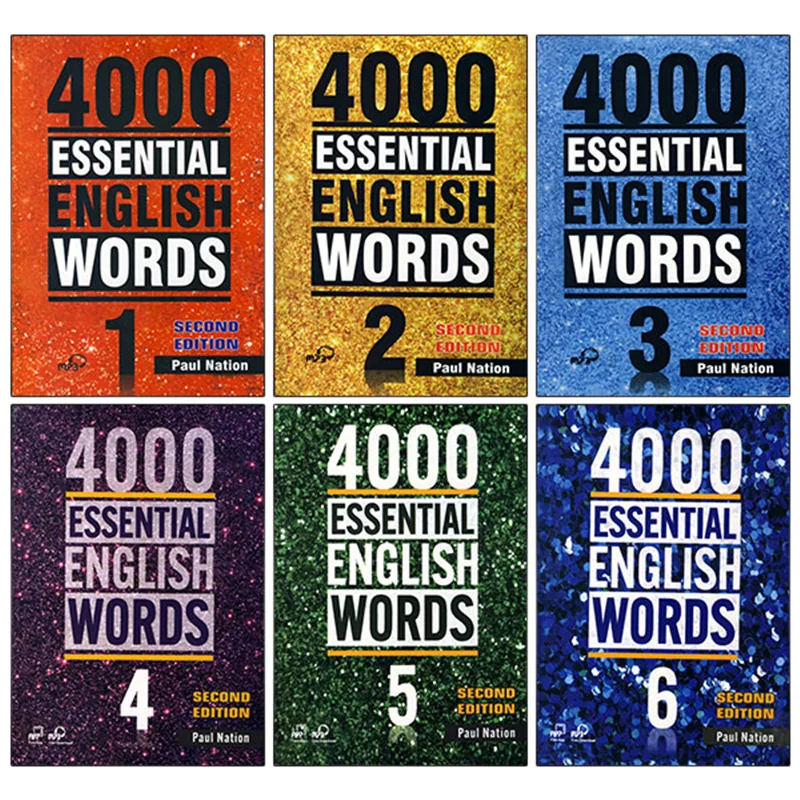 پکیج 6 جلدی کتابهای 4000 واژه ضروری انگلیسی ویرایش دوم (ارسال رایگان)