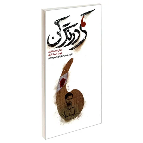 کتاب کمی درنگ کن زندگی نامه و خاطرات شهید رضا نادری